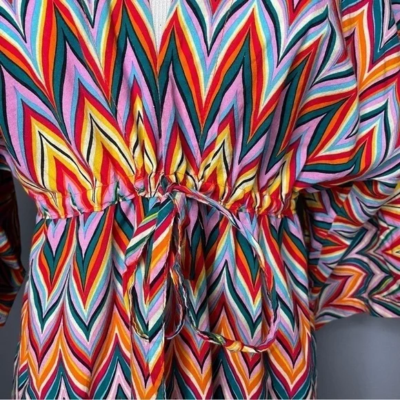 Lull Fama lightweight multi color maxi dress size Large - Picture 2 of 10